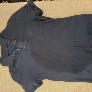 LOUIS VUITTON men's navy polo shirt